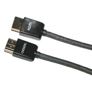 深度评测 秋叶原CHOHSLER QB656A HDMI线 1.8米 1.4版本 黑色外被加网ABS壳